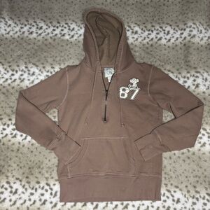Aeropostale Brown Hoodie Jacket